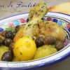 Recette tajine de poulet au citron confit