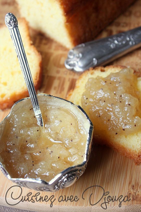 confiture-poire-agar-agar