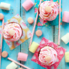 Cupcake à la fraise