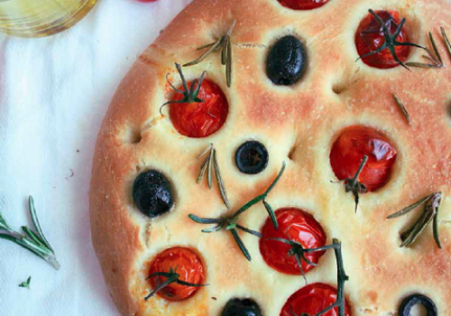 Focaccia semoule